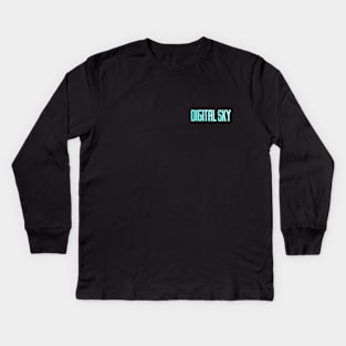 Digital Sky/Digital Sky: Ride Share (Combo Logo) Kids Long Sleeve T-Shirt